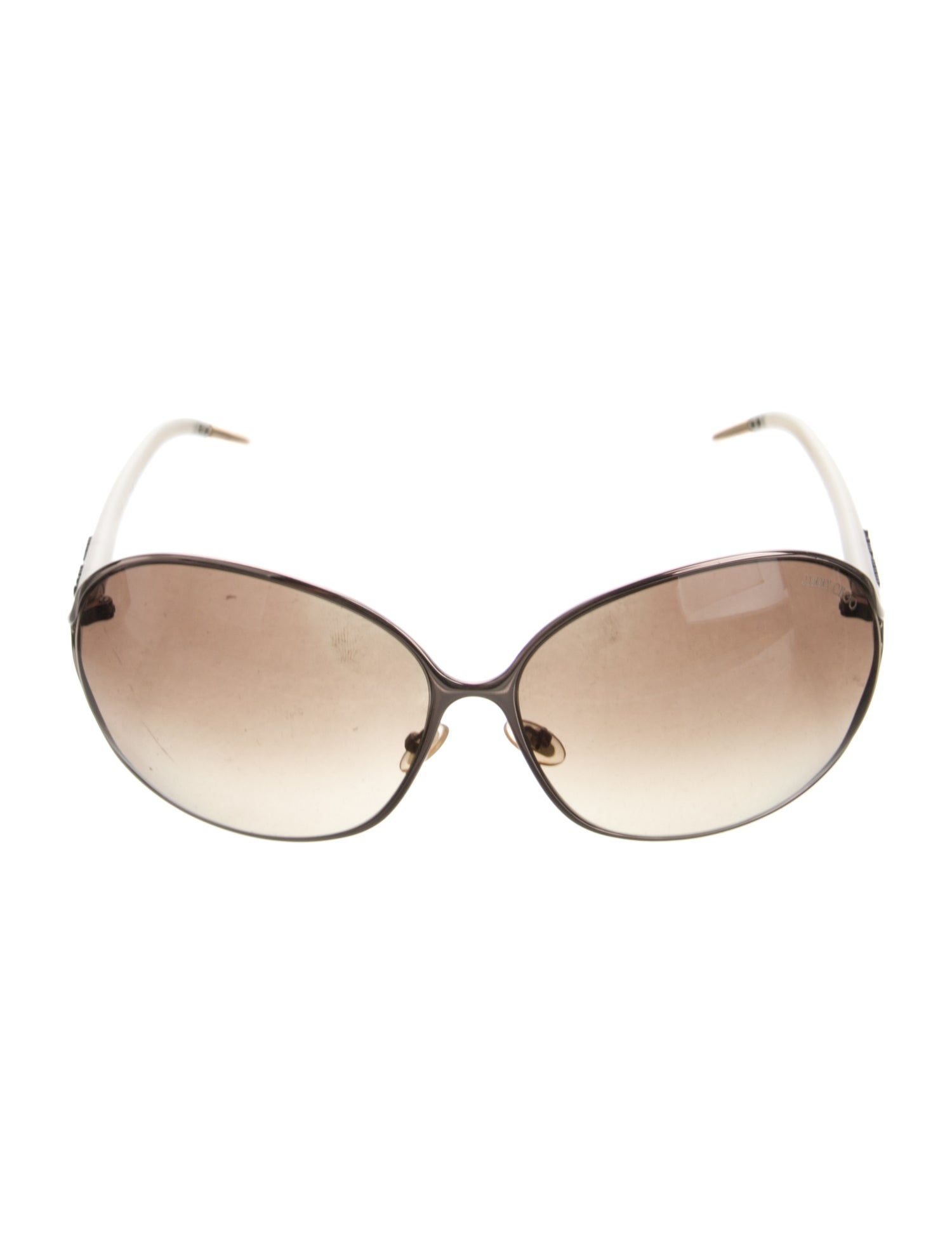 Jimmy Choo Oversize Tinted Sunglasses