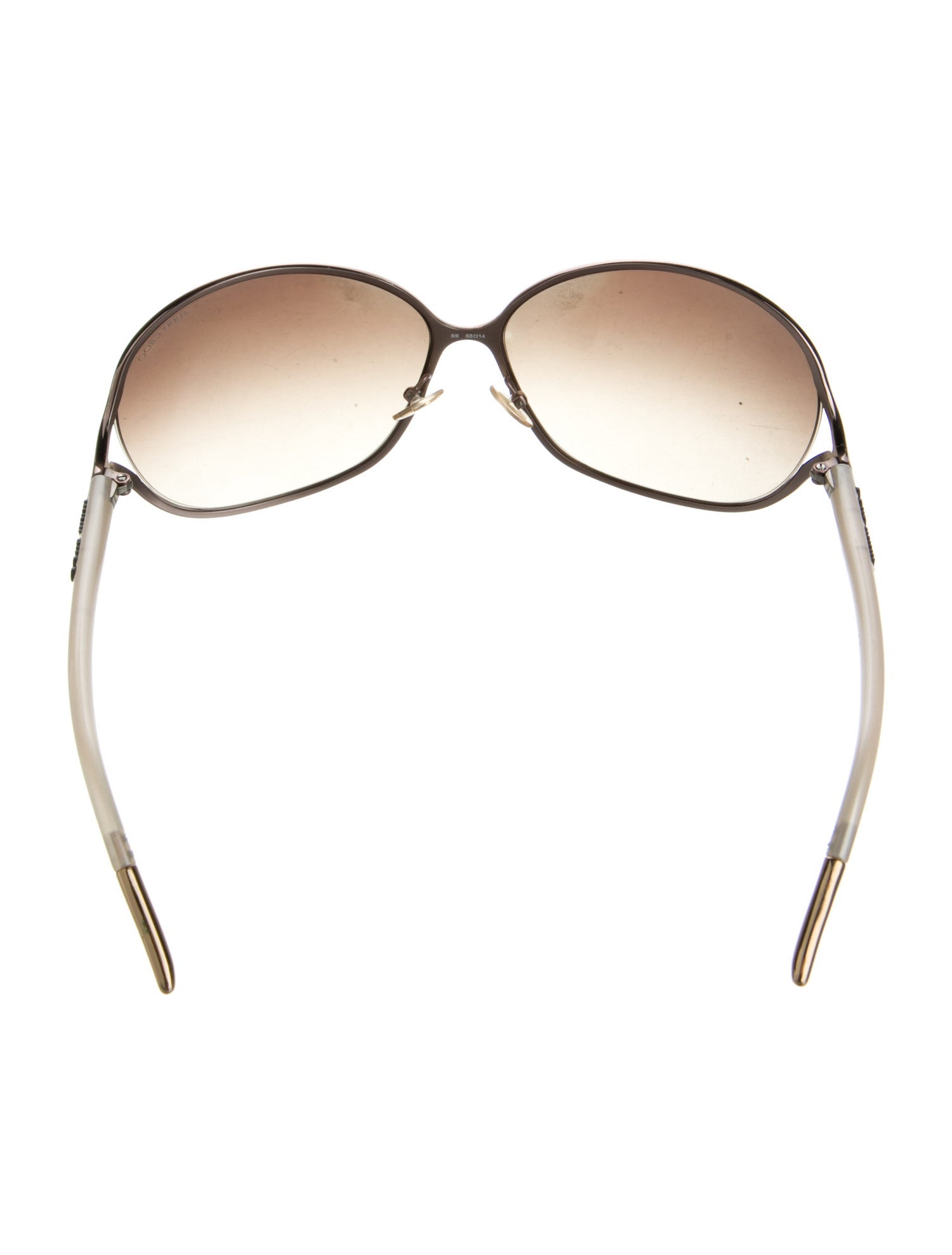 Jimmy Choo Oversize Tinted Sunglasses