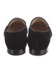 Jimmy Choo Velvet Grosgrain Trim Loafers