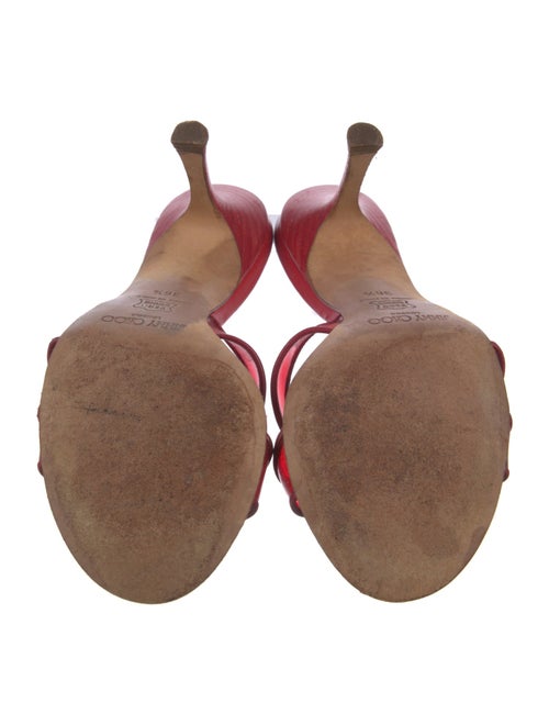 Jimmy Choo Leather Slides