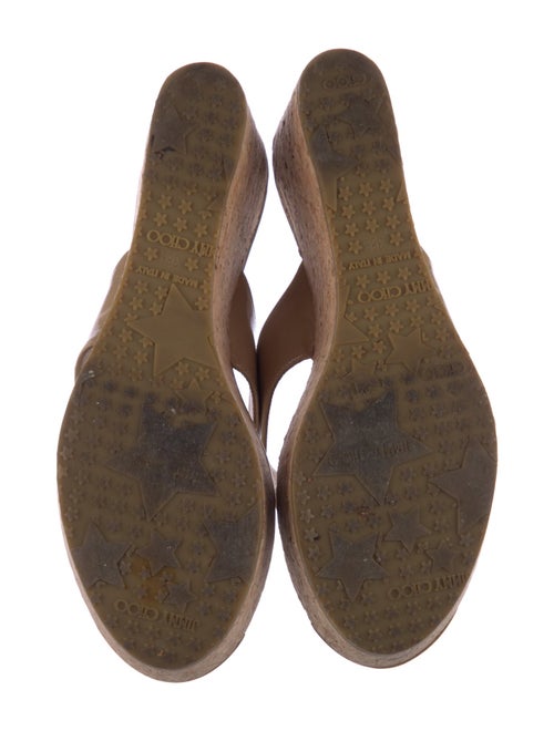 Jimmy Choo Patent Leather Flip Flops