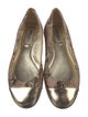 Jimmy Choo Snakeskin Animal Print Ballet Flats