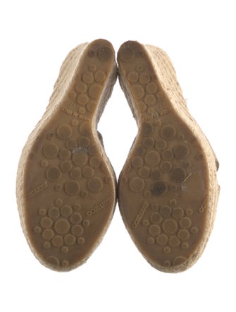 Jimmy Choo Suede Glitter Accents Mules