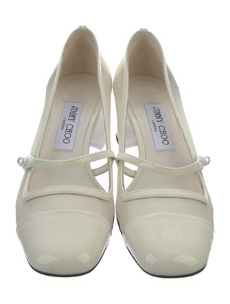 Jimmy Choo Mesh Mesh Accents Pumps