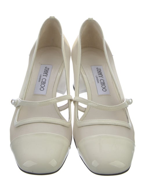 Jimmy Choo Mesh Mesh Accents Pumps