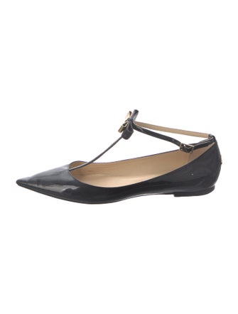 Jimmy Choo Patent Leather Ballet Flats