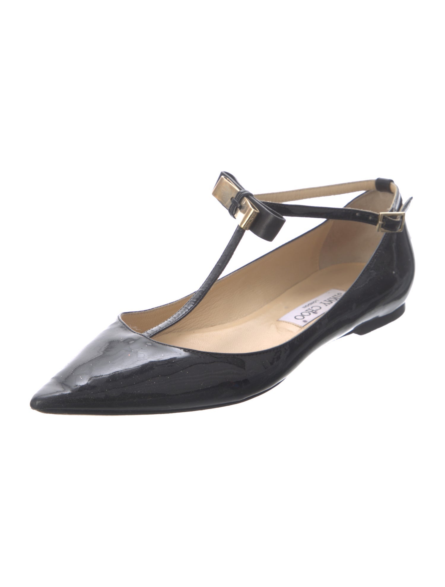 Jimmy Choo Patent Leather Ballet Flats