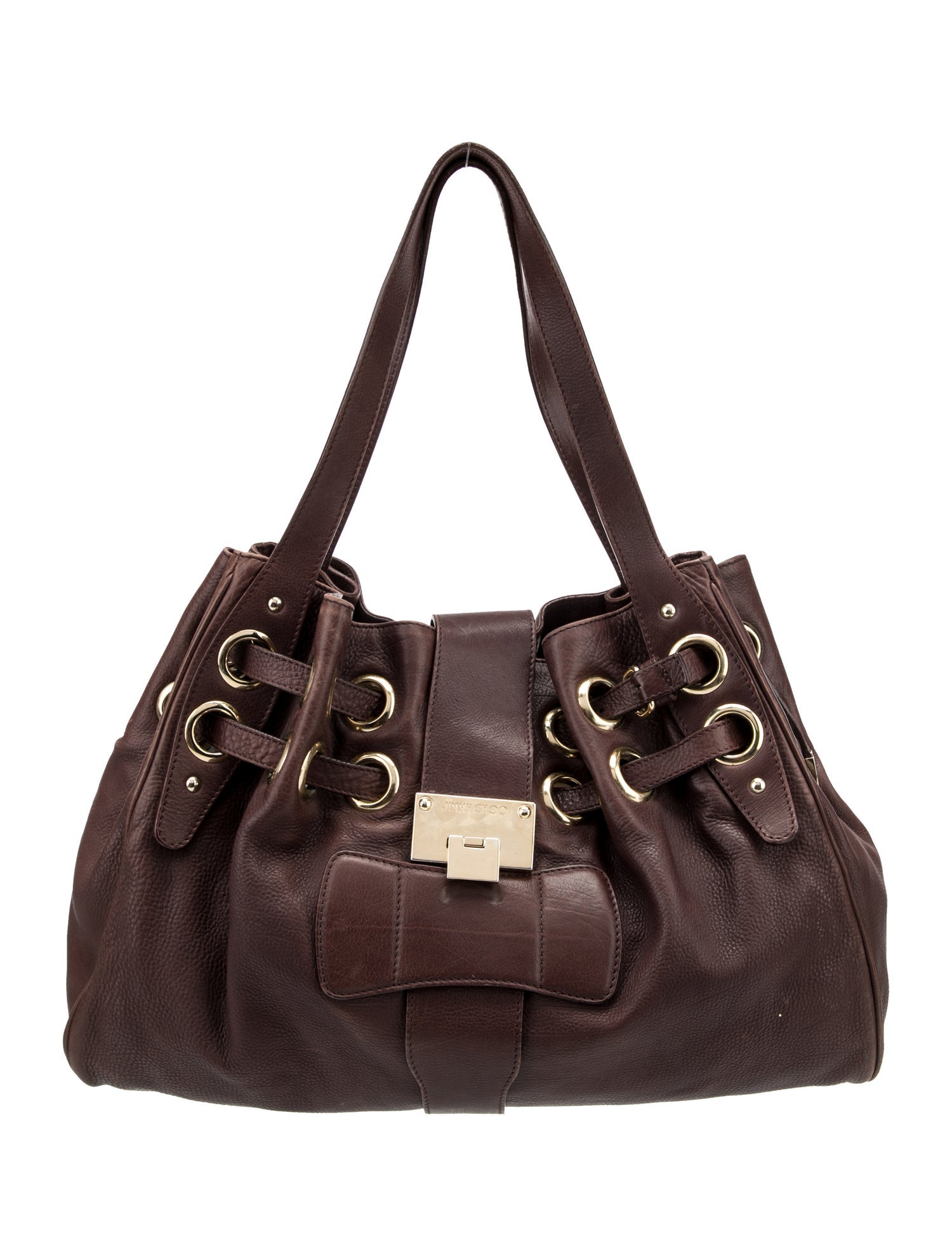 Jimmy Choo Leather Shoulder Bag