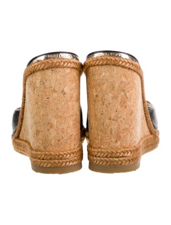 Jimmy Choo Almer Leather Espadrilles