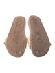 Jimmy Choo Faux Pearl Accents Rubber Slides