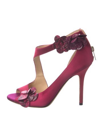 Jimmy Choo Pumps Satin T-Strap IT 37 | 7