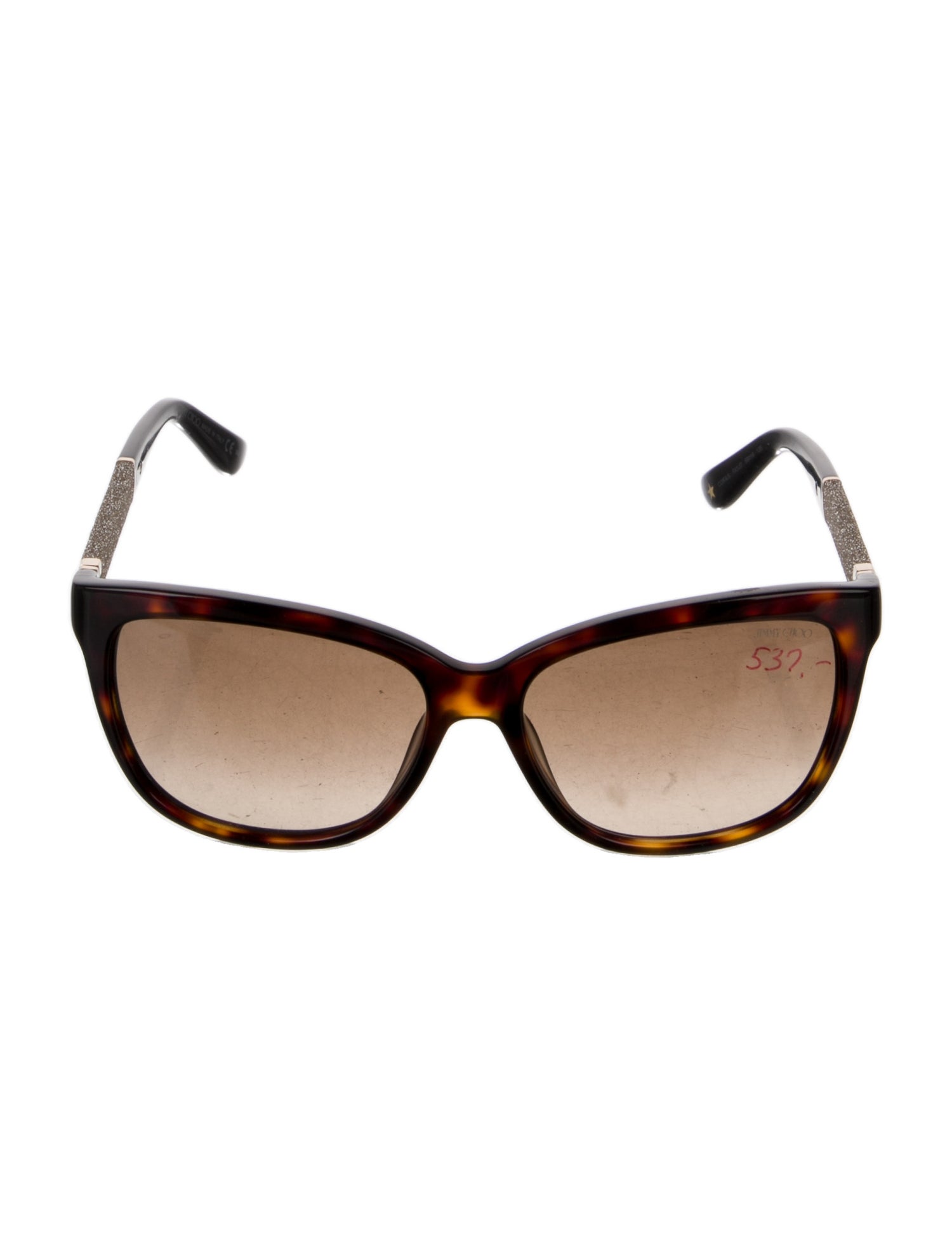 Jimmy Choo Square Gradient Sunglasses