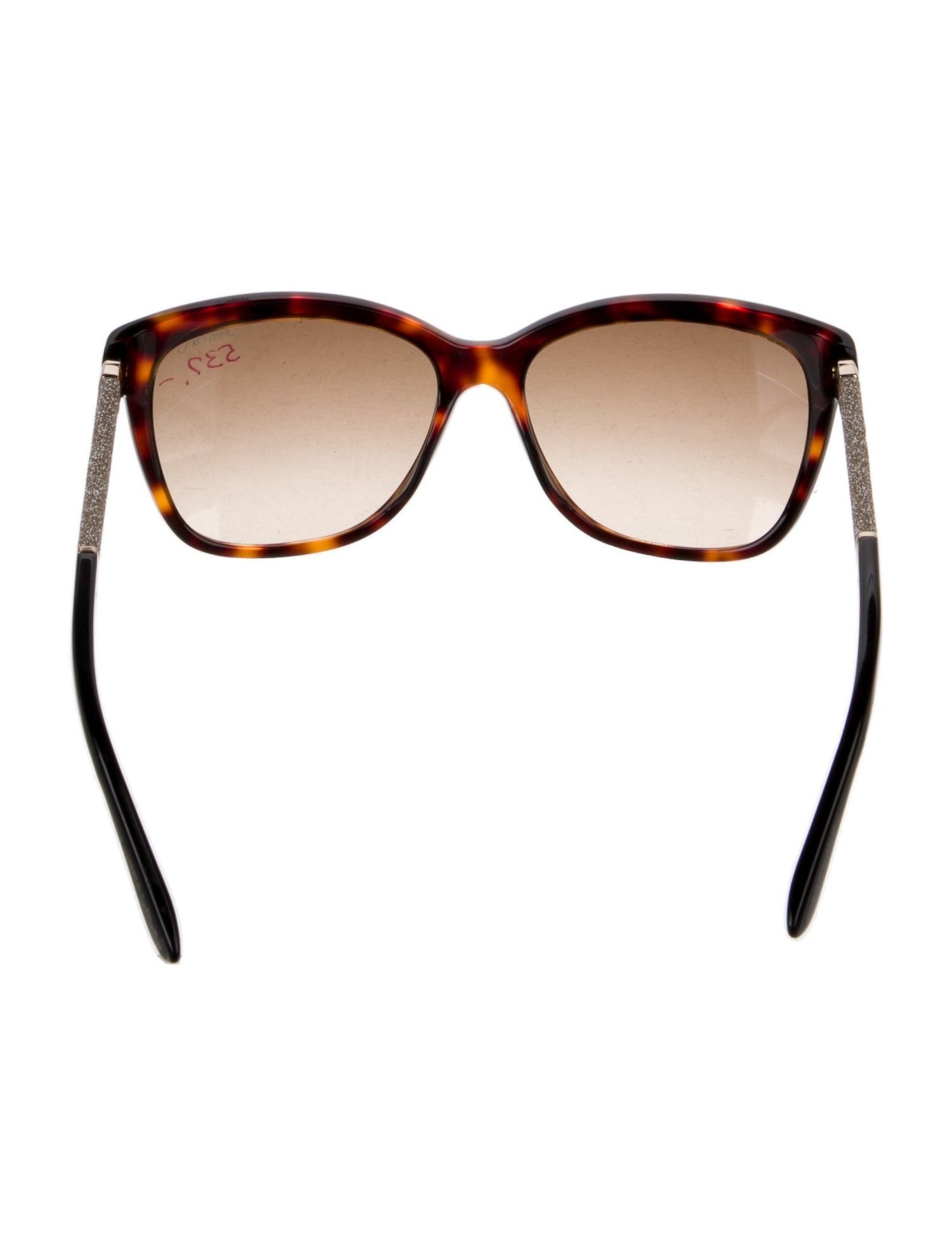 Jimmy Choo Square Gradient Sunglasses