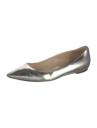 Jimmy Choo Leather Ballet Flats