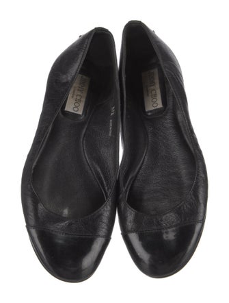Jimmy Choo Leather Flats