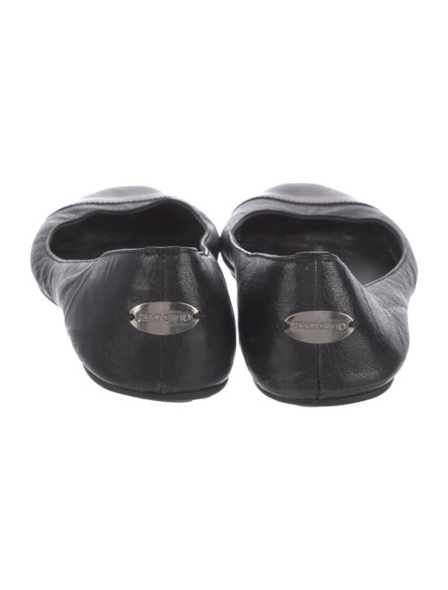 Jimmy Choo Leather Flats