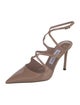 Jimmy Choo Patent Leather T-Strap Pumps