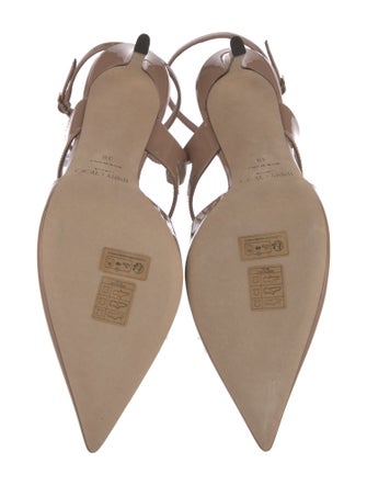 Jimmy Choo Patent Leather T-Strap Pumps