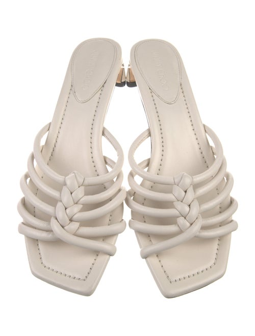 Jimmy Choo Leather Slides