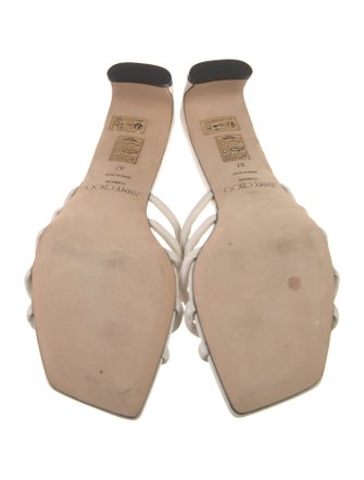 Jimmy Choo Leather Slides
