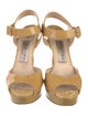 Jimmy Choo Patent Leather Slingback Sandals