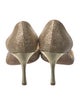 Jimmy Choo Glitter Glitter Accents D'Orsay Pumps