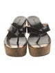 Jimmy Choo Patent Leather Flip Flops