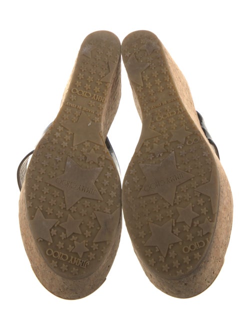 Jimmy Choo Patent Leather Flip Flops