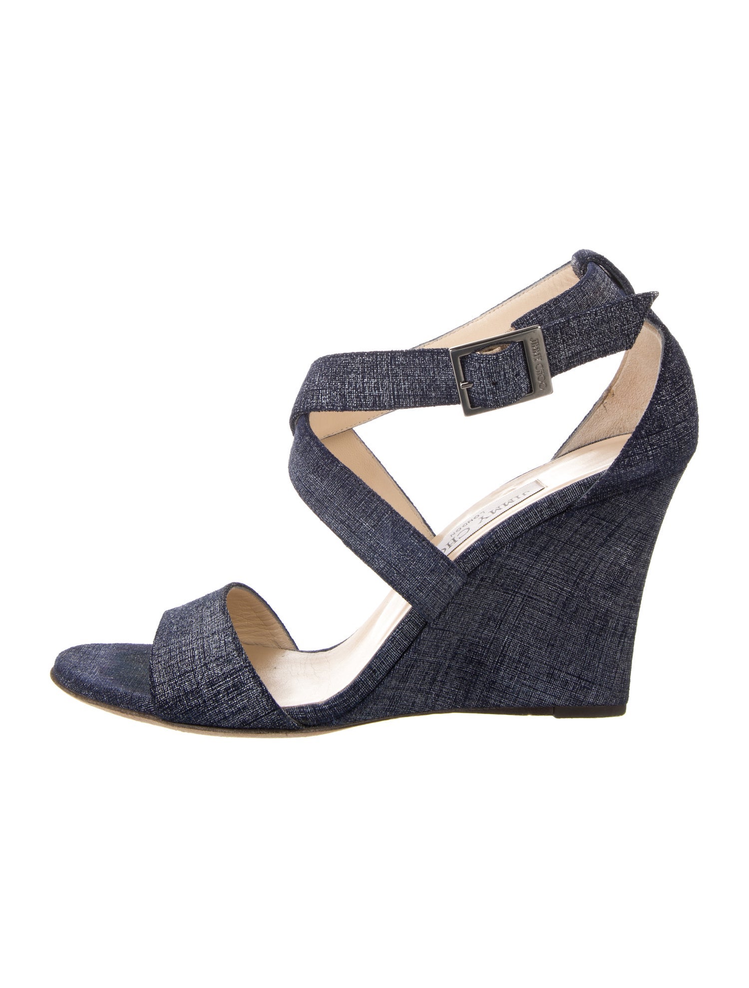 Jimmy Choo Denim Espadrilles