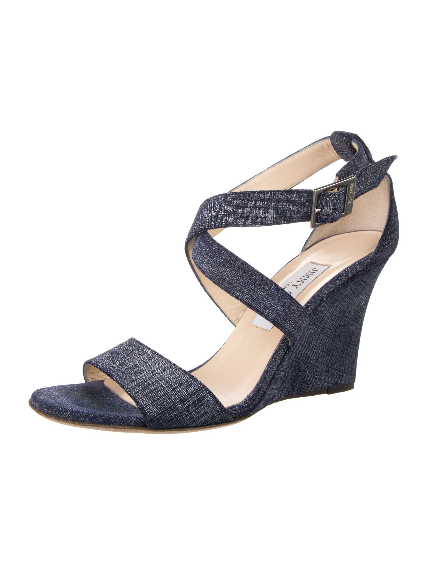 Jimmy Choo Denim Espadrilles