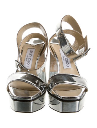 Jimmy Choo Patent Leather Sandals