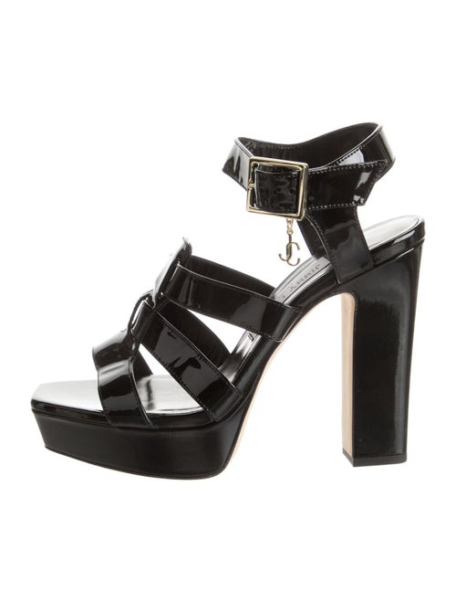 Jimmy Choo Patent Leather Sandals