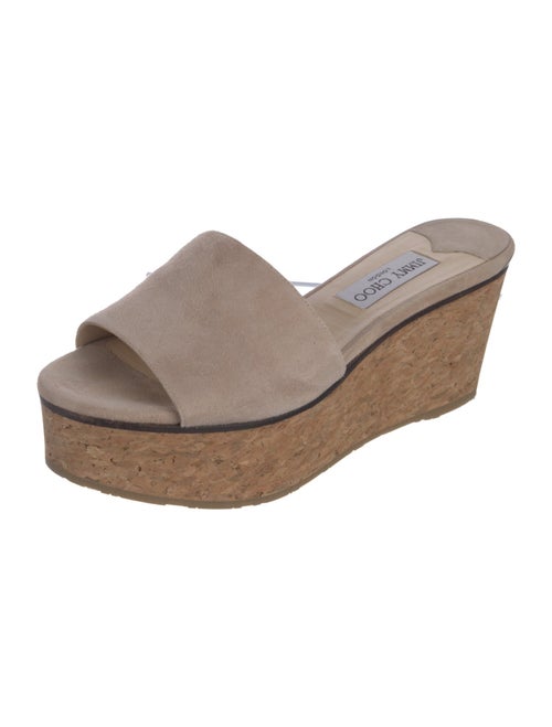 Jimmy Choo Suede Slides