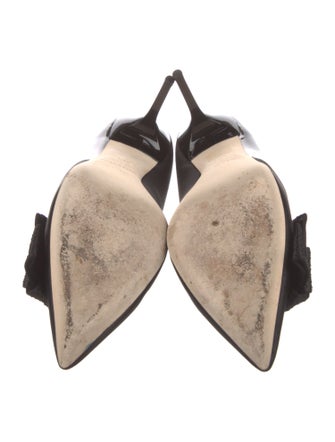 Jimmy Choo Leather Bow Accents Sandals