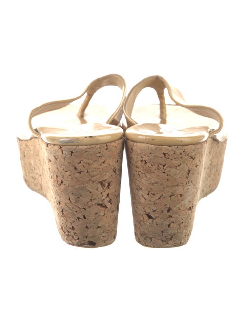 Jimmy Choo Patent Leather Slides