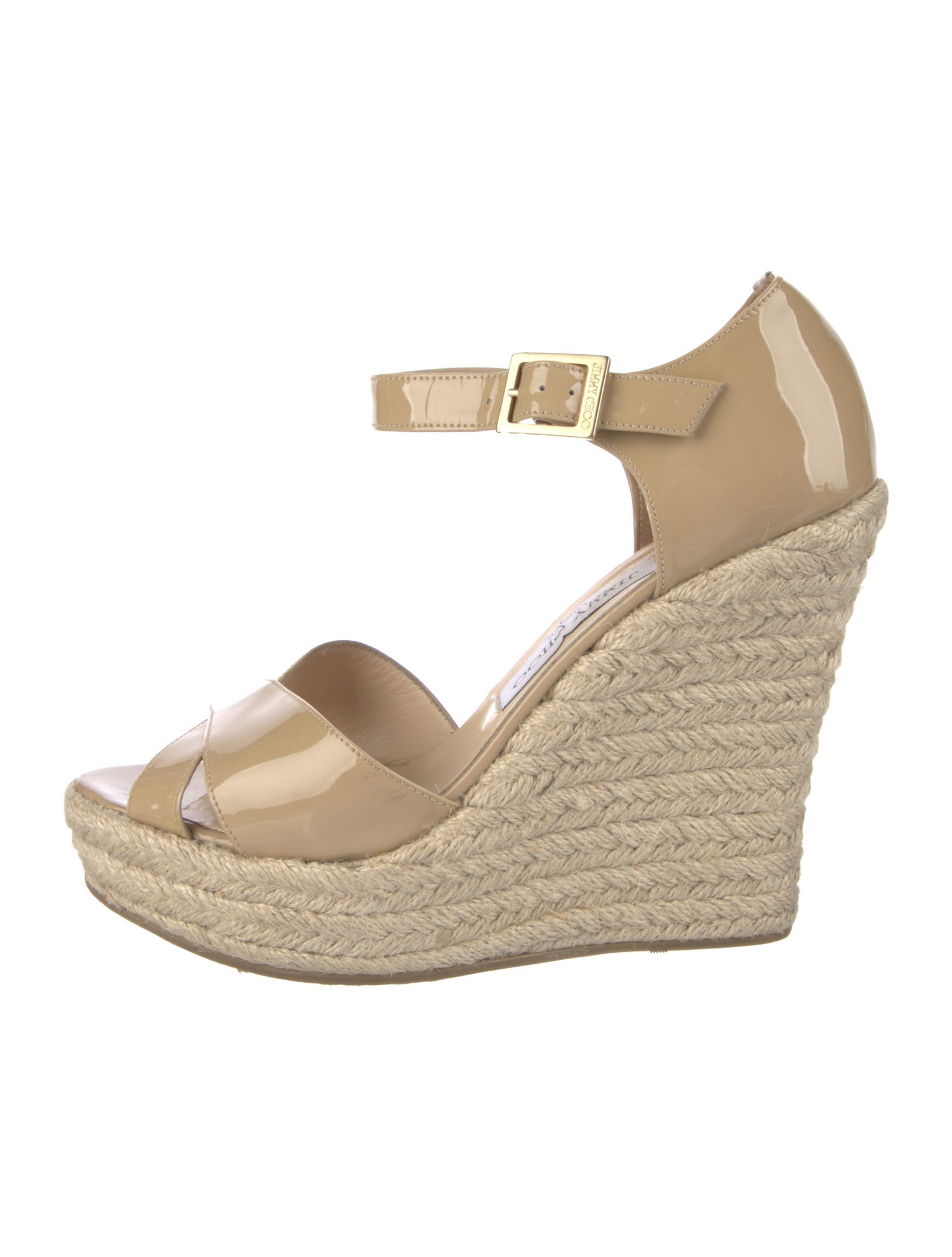 Jimmy Choo Patent Leather Espadrilles