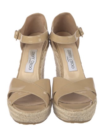 Jimmy Choo Patent Leather Espadrilles