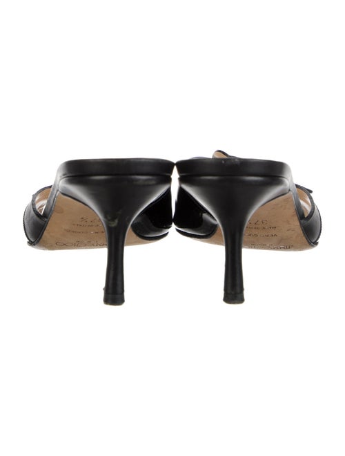 Jimmy Choo Leather Slides