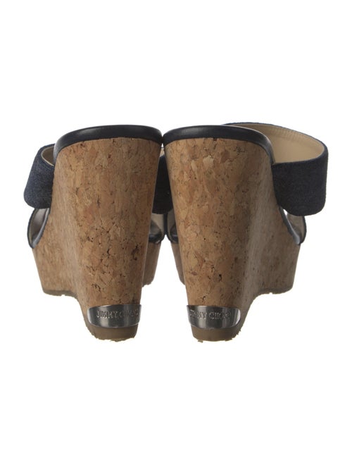 Jimmy Choo Denim Slides