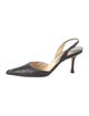 Jimmy Choo Leather Slingback Pumps