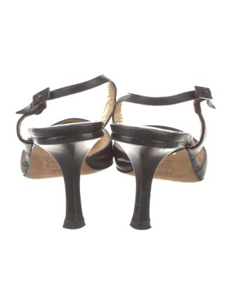 Jimmy Choo Leather Slingback Pumps