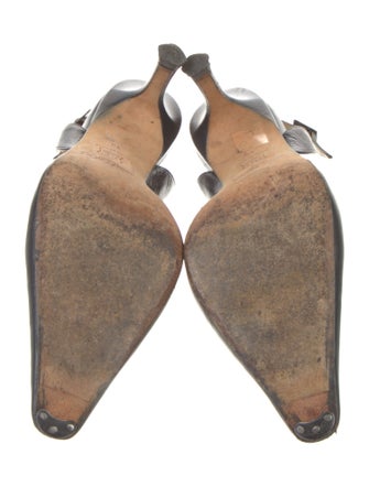 Jimmy Choo Leather Slingback Pumps