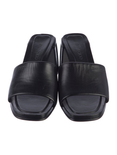 Jimmy Choo Leather Slides