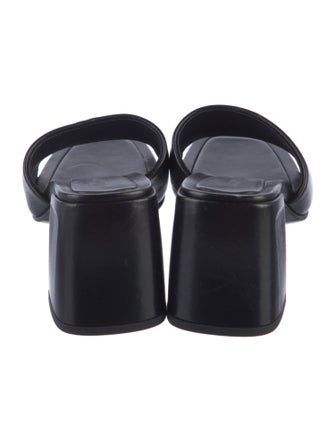 Jimmy Choo Leather Slides