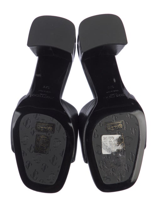 Jimmy Choo Leather Slides