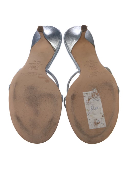 Jimmy Choo Leather Slides