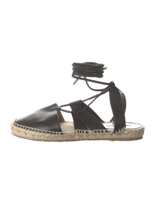 Jimmy Choo Leather Espadrilles