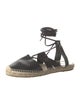 Jimmy Choo Leather Espadrilles