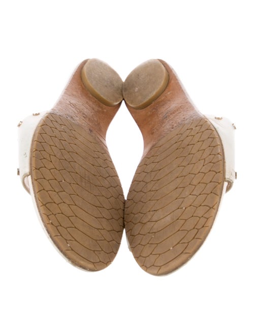 Jimmy Choo Leather Slides