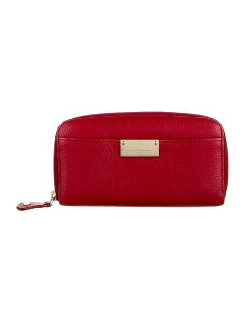Jimmy Choo Leather Continental Wallet